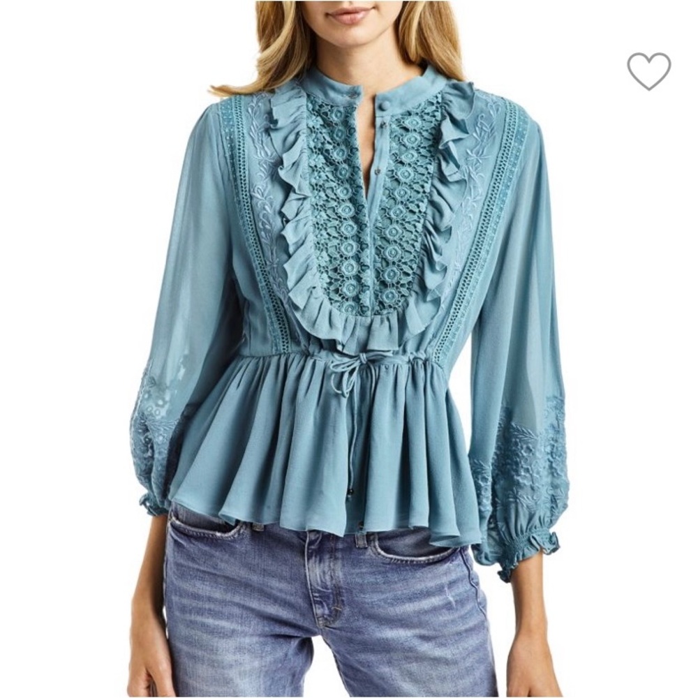Secret Mission Silk Blouse